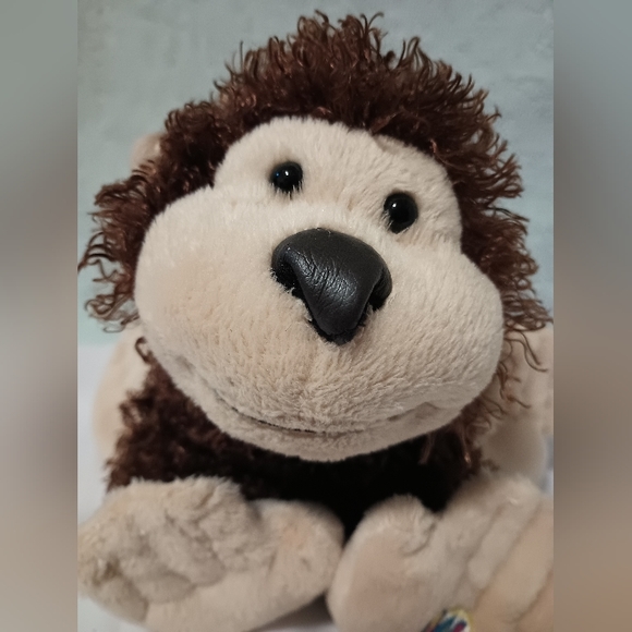 Ganz webkins shaggy monkey plush stuffed animal toy - Picture 1 of 9